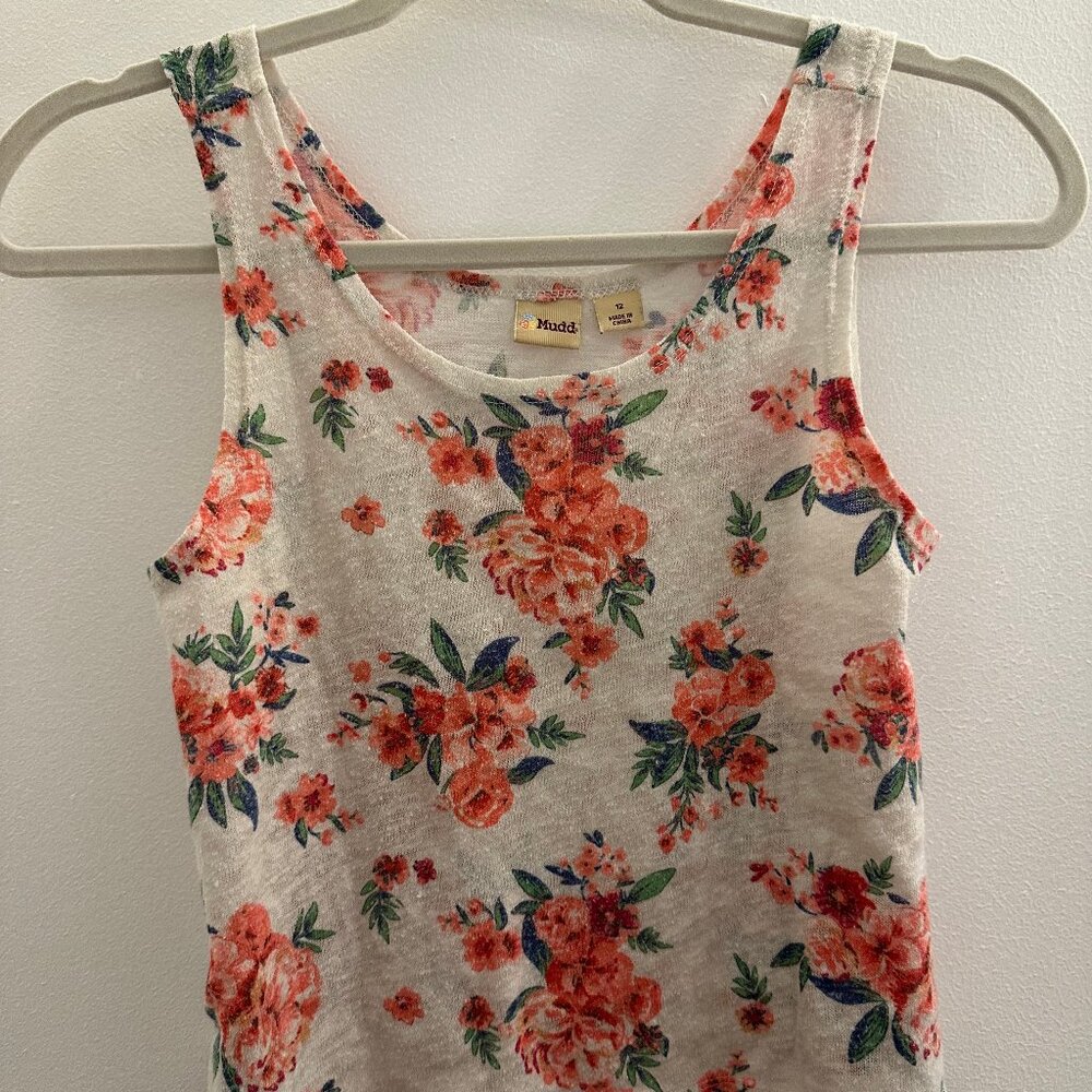 Floral Tank Top